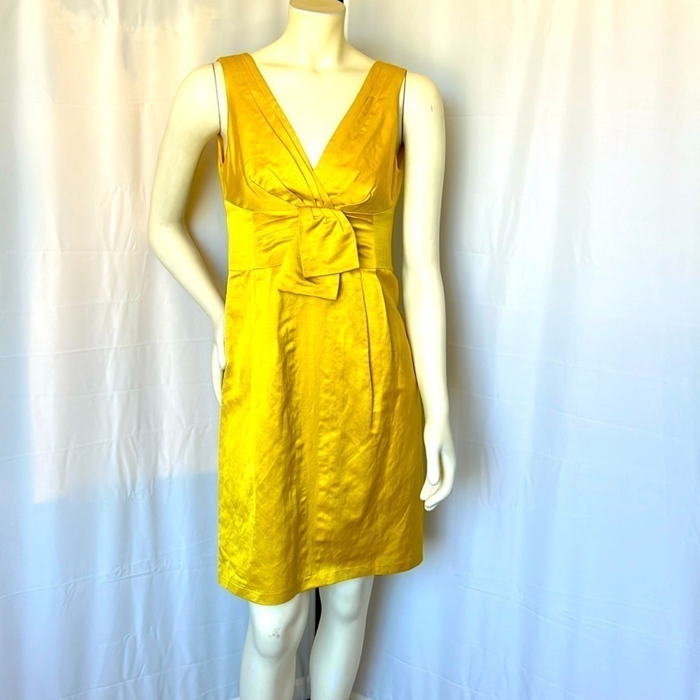 NWT Nanette Lepore Gold Cocktail Dress